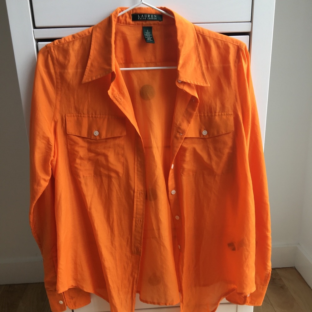 Ralf Lauren shirt with front tie
